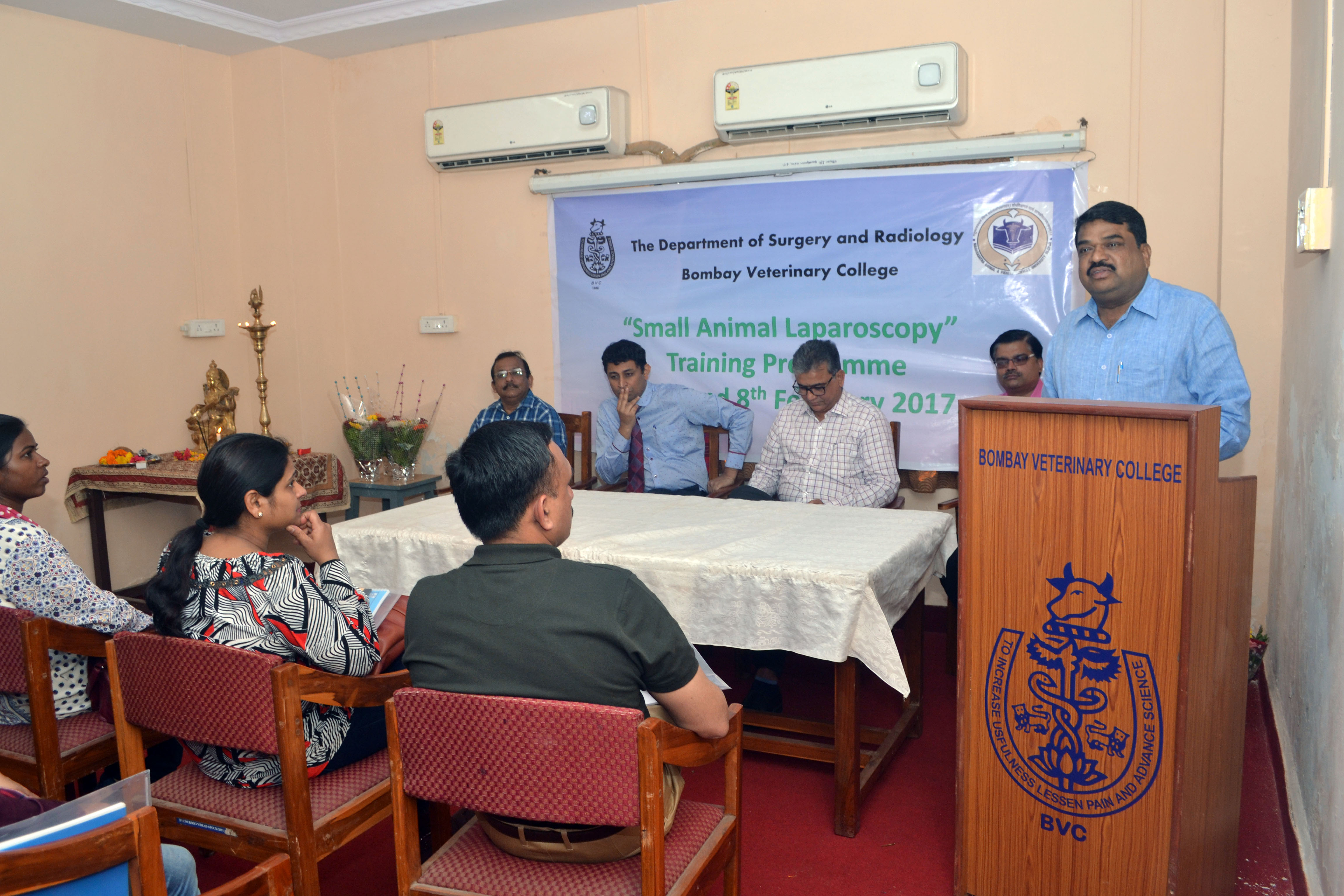 Introduction To Laparoscopy By Dr. G. S. Khandekar For Uttarakhand Vets